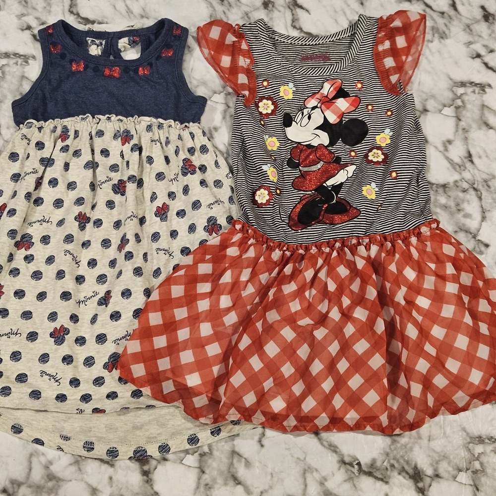 Minnie Mouse Girls Dress Bundle Size 4T | Disney & Minnie‎ Dresses Lot of 2